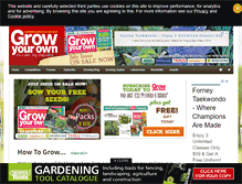 Tablet Screenshot of growfruitandveg.co.uk